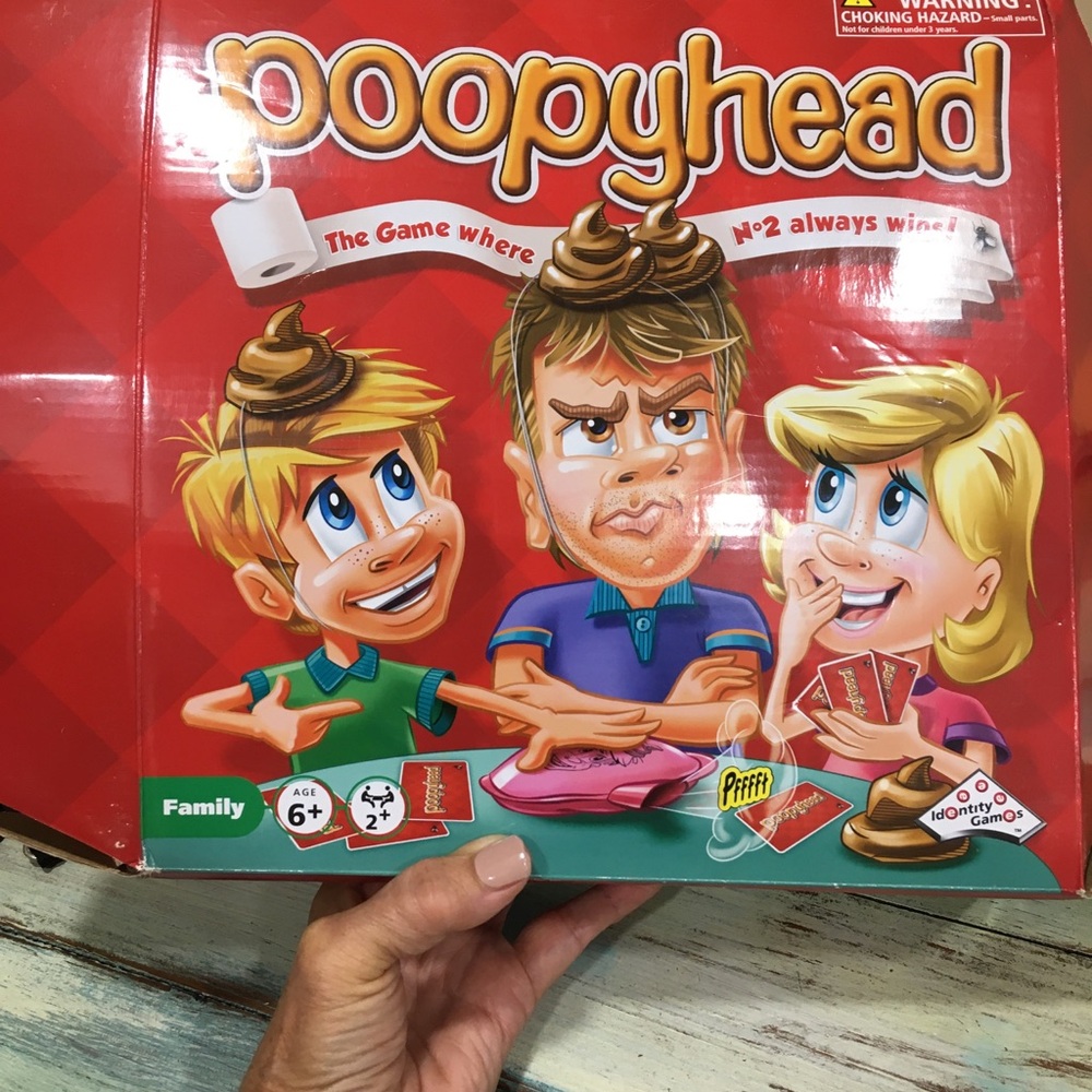 Identity Games Poopyhead Family Card Games FUNNY!